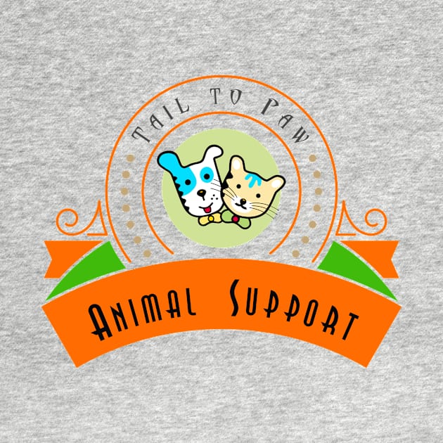 Tail To Paw Logo by Tail To Paw Animal Support